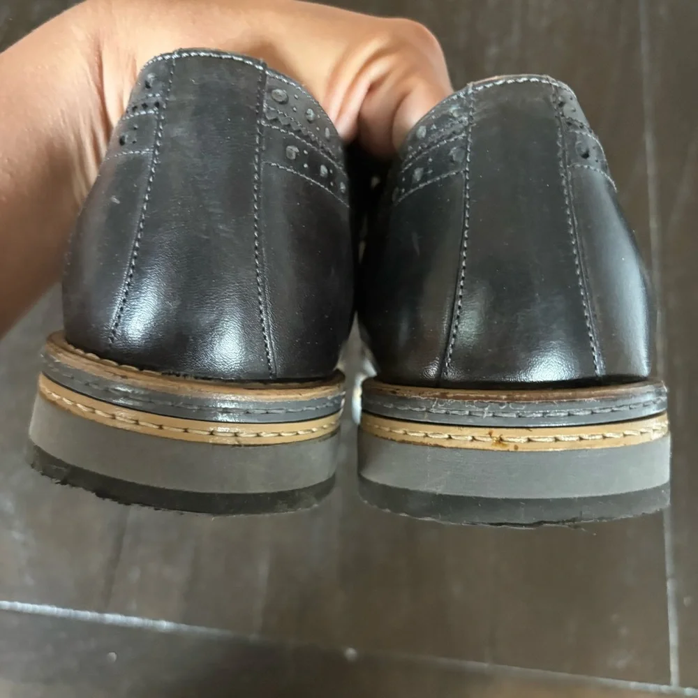 Beymen‎ Business Grey Wingtip Oxford Dress Shoes Work Academia Size EU 44